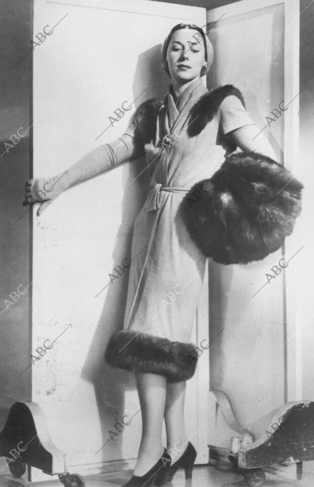 En la Imagen, abrigo de 1942