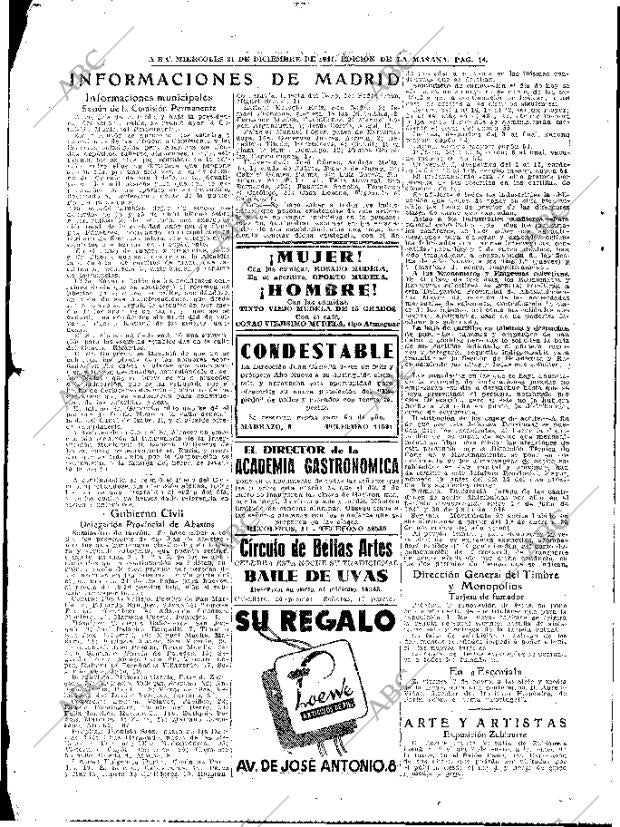 ABC MADRID 31-12-1941 página 14