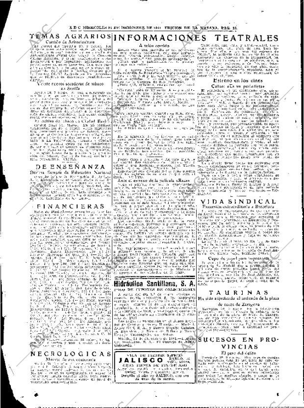 ABC MADRID 31-12-1941 página 16