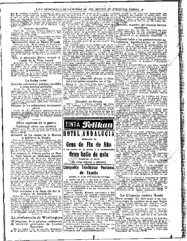 ABC SEVILLA 31-12-1941 página 4