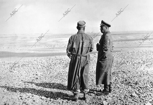 El mariscal Erwin Rommel dirigió las operaciones de las tropas alemanas en el...
