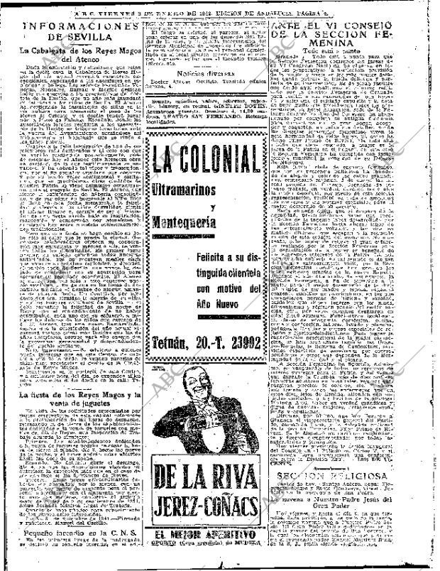 ABC SEVILLA 02-01-1942 página 4