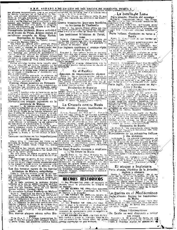 ABC SEVILLA 03-01-1942 página 4