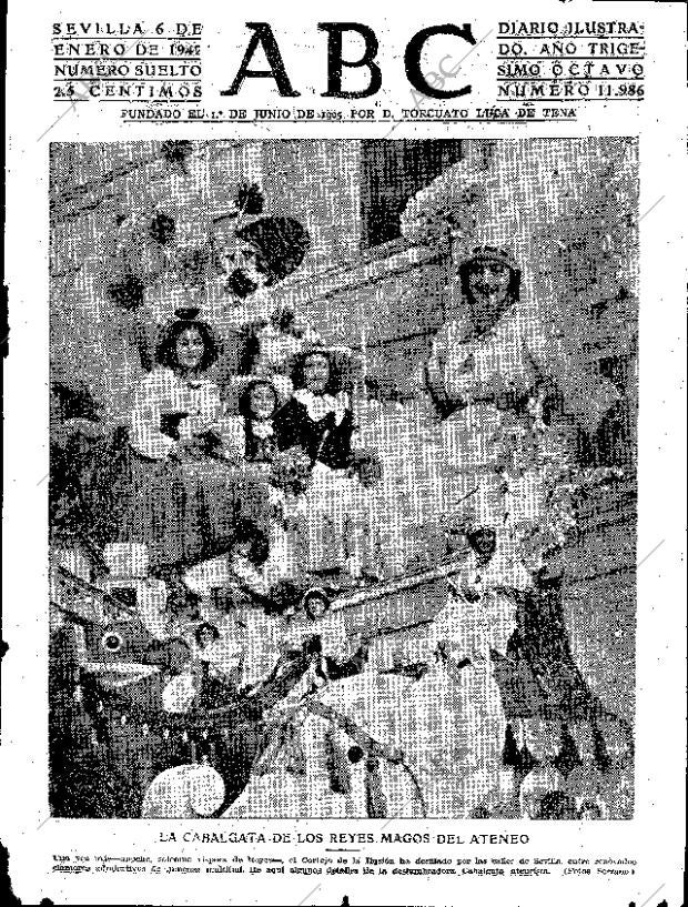 ABC SEVILLA 06-01-1942 página 1