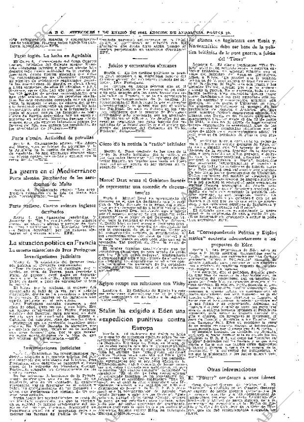 ABC SEVILLA 07-01-1942 página 10