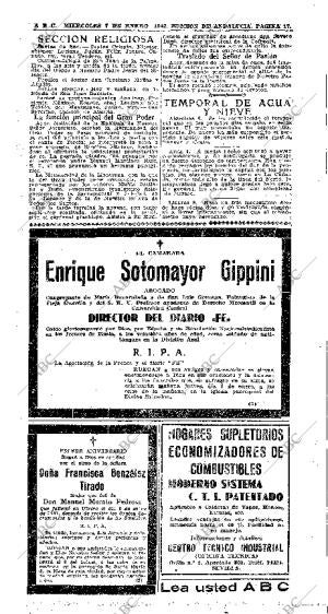 ABC SEVILLA 07-01-1942 página 17