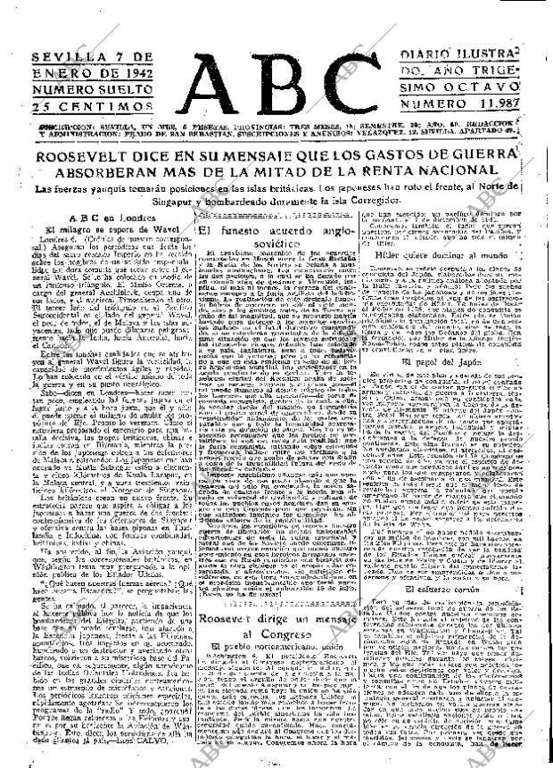ABC SEVILLA 07-01-1942 página 7