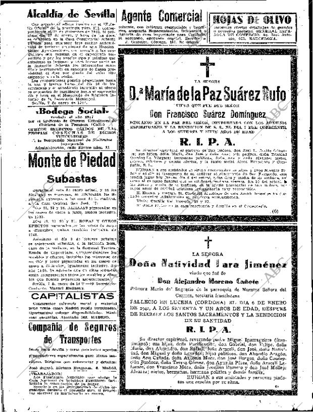 ABC SEVILLA 08-01-1942 página 2