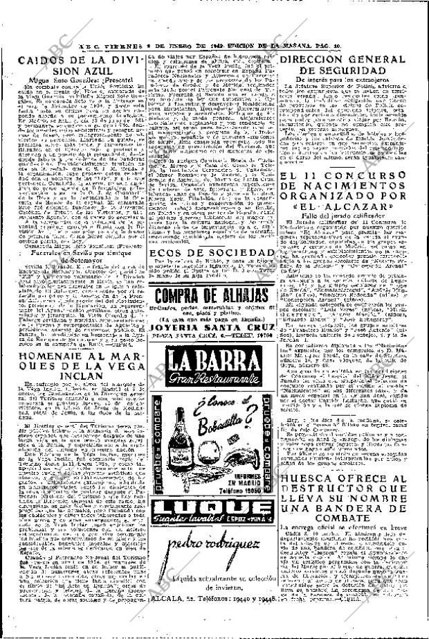 ABC MADRID 09-01-1942 página 10