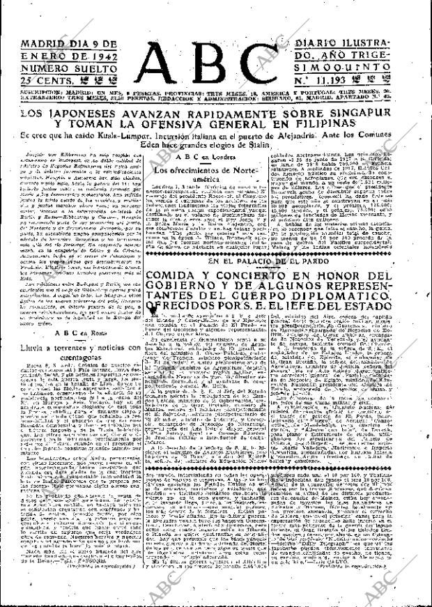 ABC MADRID 09-01-1942 página 5