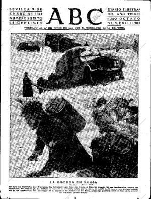 ABC SEVILLA 09-01-1942 página 1