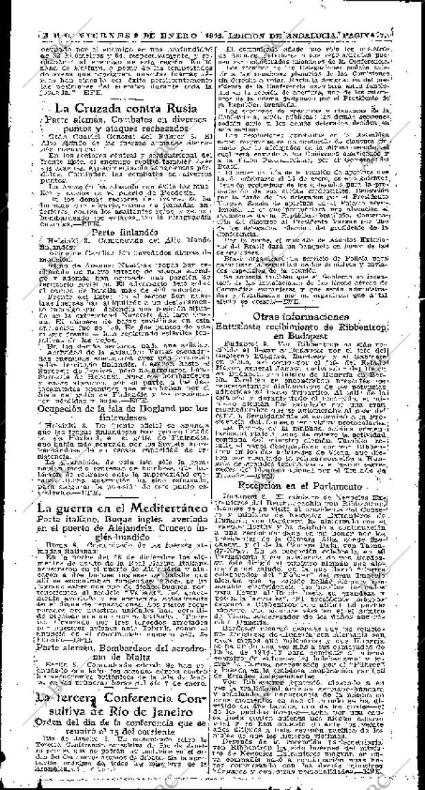 ABC SEVILLA 09-01-1942 página 7