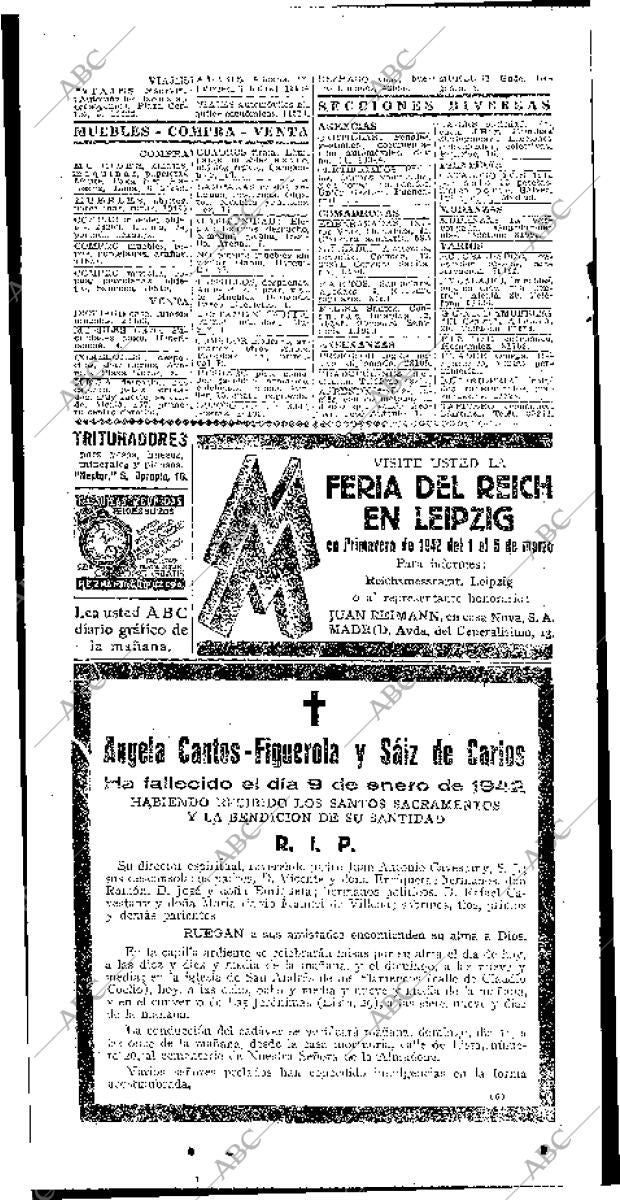 ABC MADRID 10-01-1942 página 14