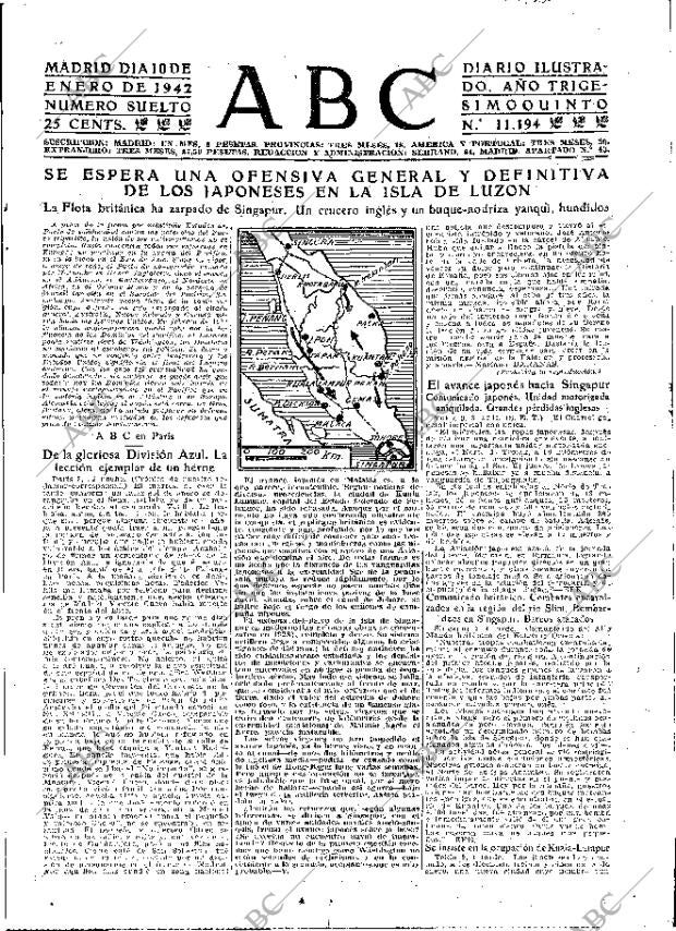 ABC MADRID 10-01-1942 página 5