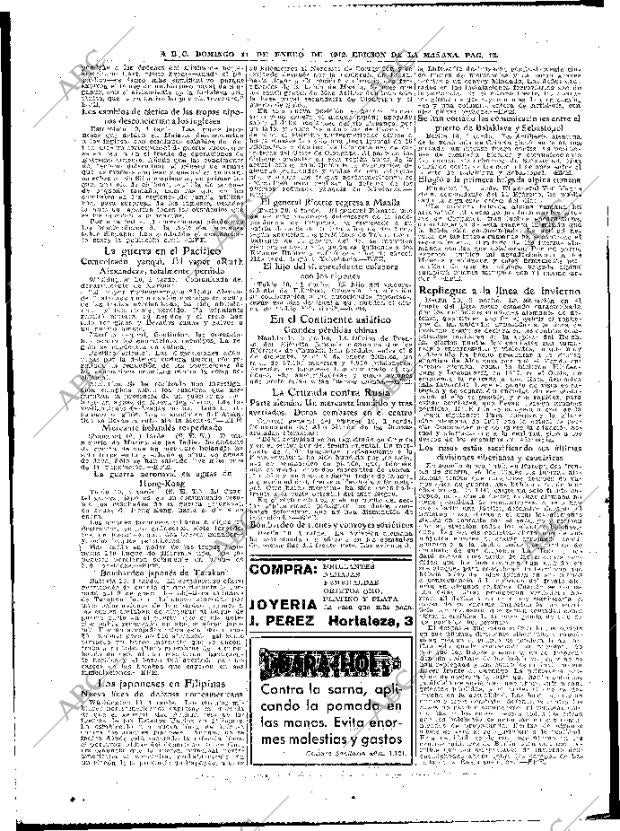 ABC MADRID 11-01-1942 página 12
