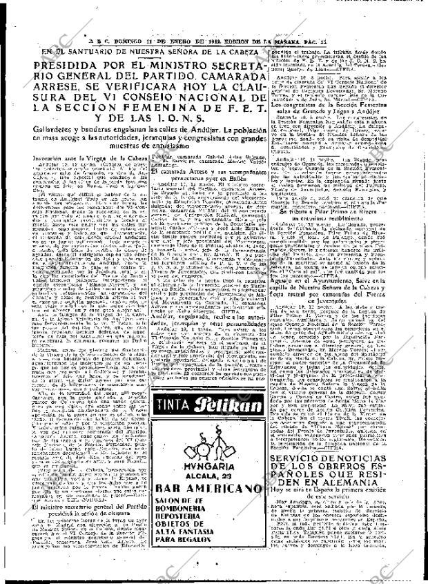 ABC MADRID 11-01-1942 página 15