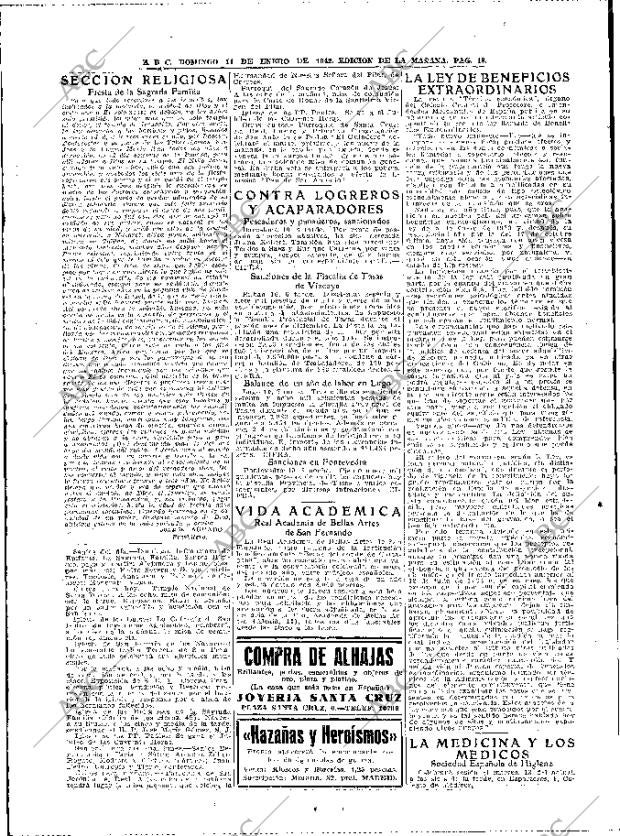 ABC MADRID 11-01-1942 página 18