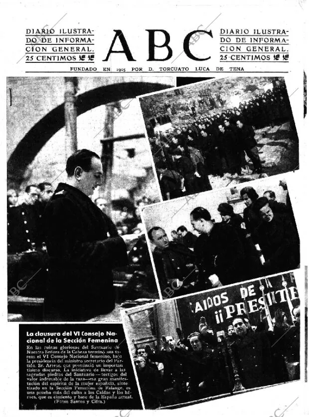 ABC MADRID 13-01-1942 página 1