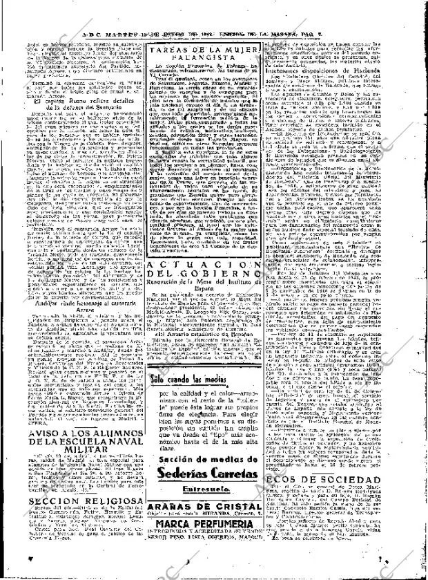 ABC MADRID 13-01-1942 página 7