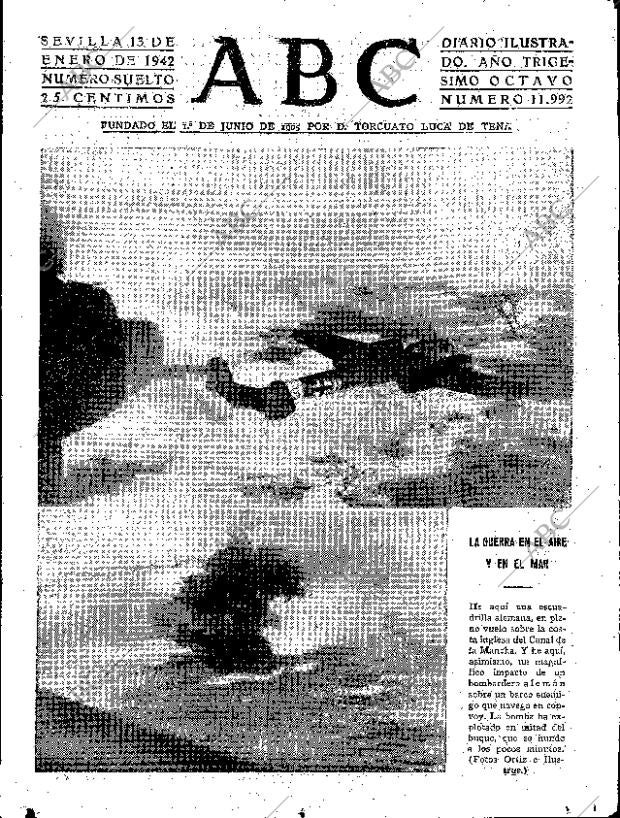 ABC SEVILLA 13-01-1942 página 1