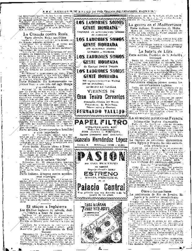 ABC SEVILLA 13-01-1942 página 10