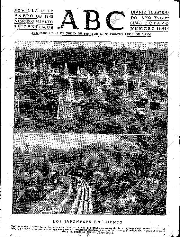 ABC SEVILLA 15-01-1942 página 1