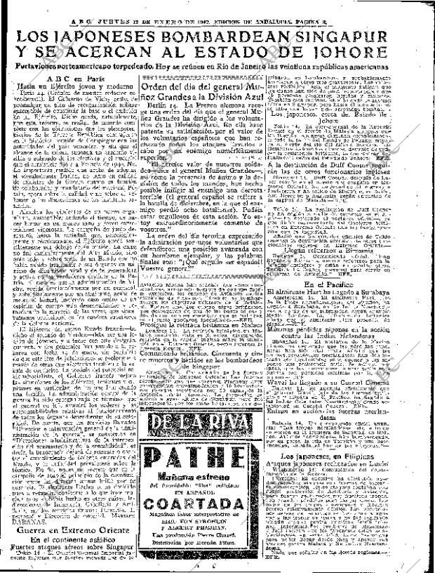 ABC SEVILLA 15-01-1942 página 3