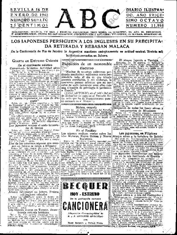 ABC SEVILLA 16-01-1942 página 7