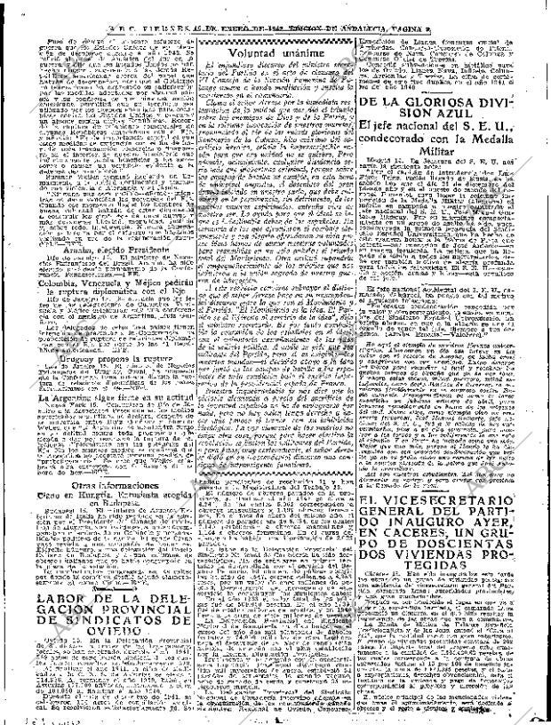 ABC SEVILLA 16-01-1942 página 9