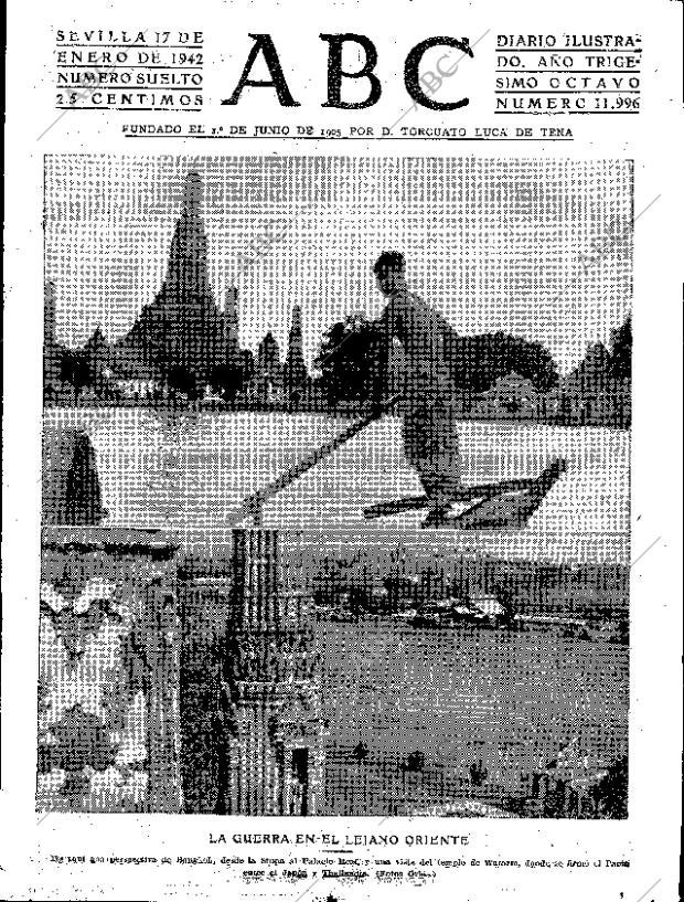 ABC SEVILLA 17-01-1942 página 1