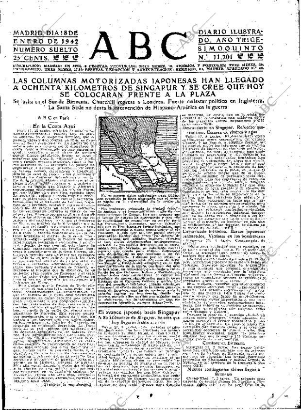 ABC MADRID 18-01-1942 página 11