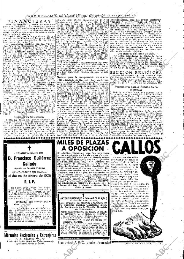 ABC MADRID 21-01-1942 página 15
