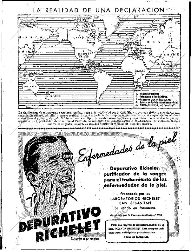 ABC SEVILLA 23-01-1942 página 6