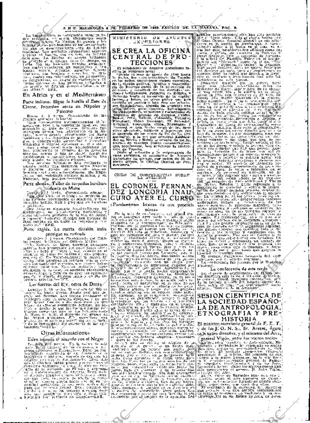 ABC MADRID 04-02-1942 página 9