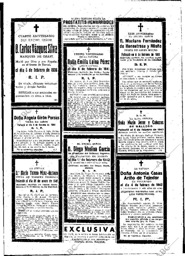ABC MADRID 05-02-1942 página 15