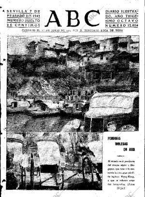 ABC SEVILLA 07-02-1942 página 1