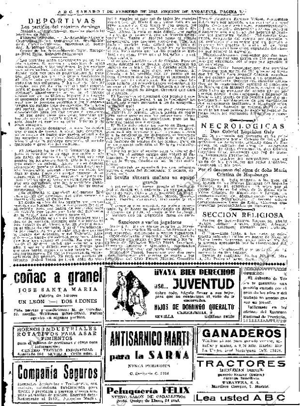 ABC SEVILLA 07-02-1942 página 7
