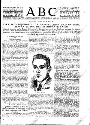 ABC MADRID 10-02-1942 página 5