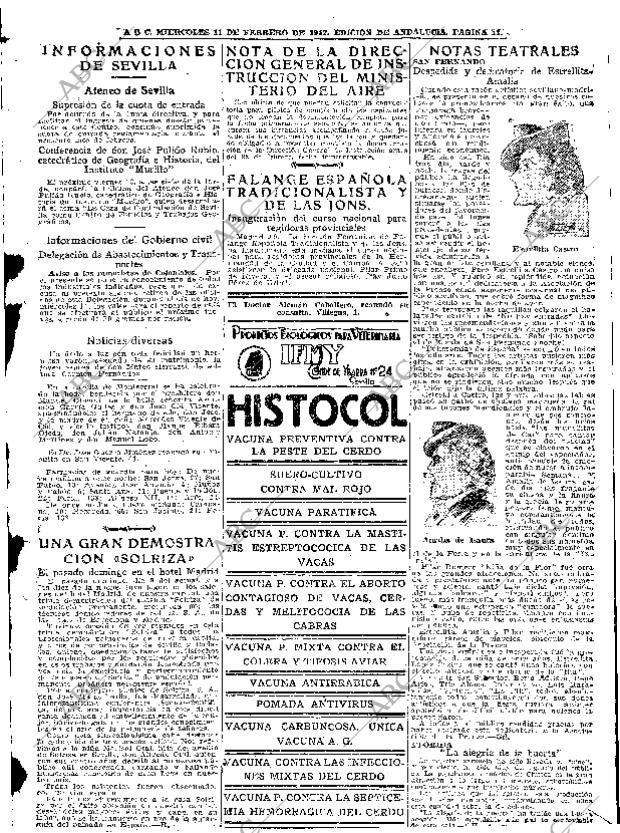 ABC SEVILLA 11-02-1942 página 11