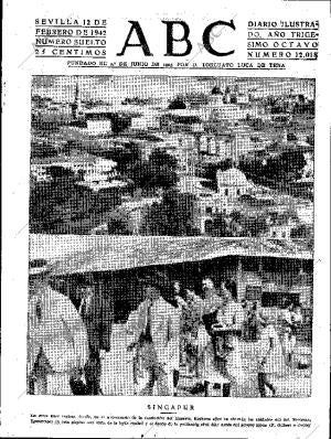 ABC SEVILLA 12-02-1942 página 1