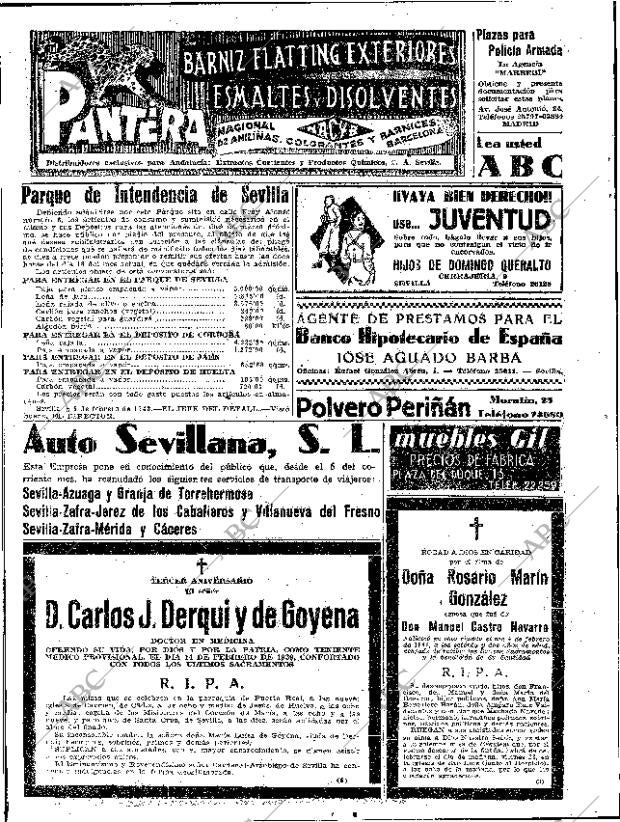 ABC SEVILLA 12-02-1942 página 2