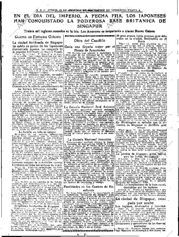 ABC SEVILLA 12-02-1942 página 3