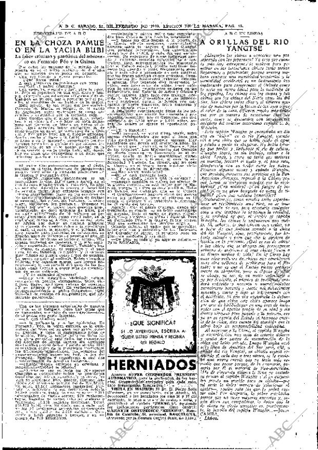 ABC MADRID 14-02-1942 página 13
