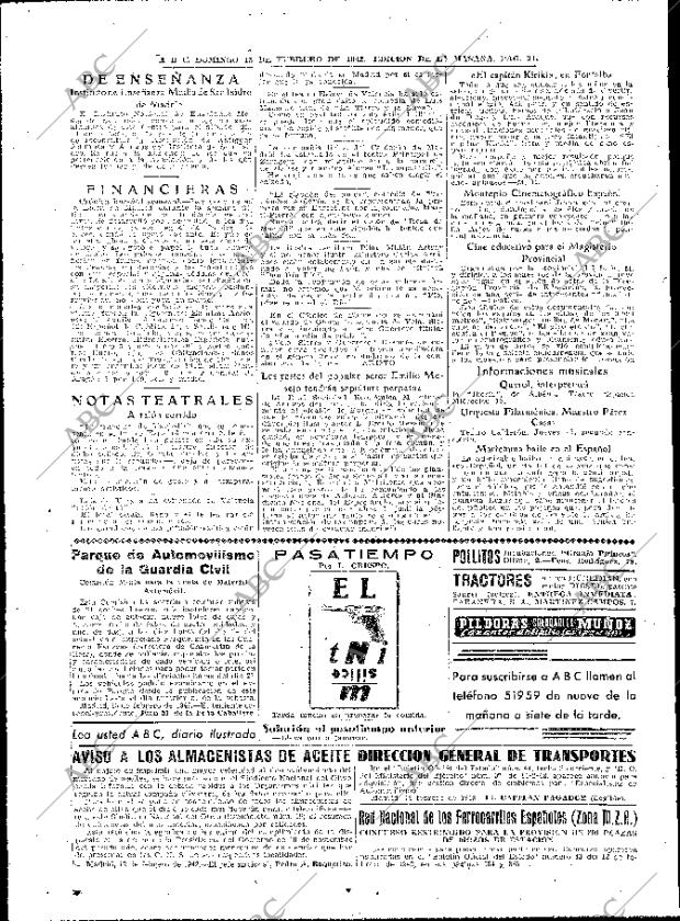 ABC MADRID 15-02-1942 página 24