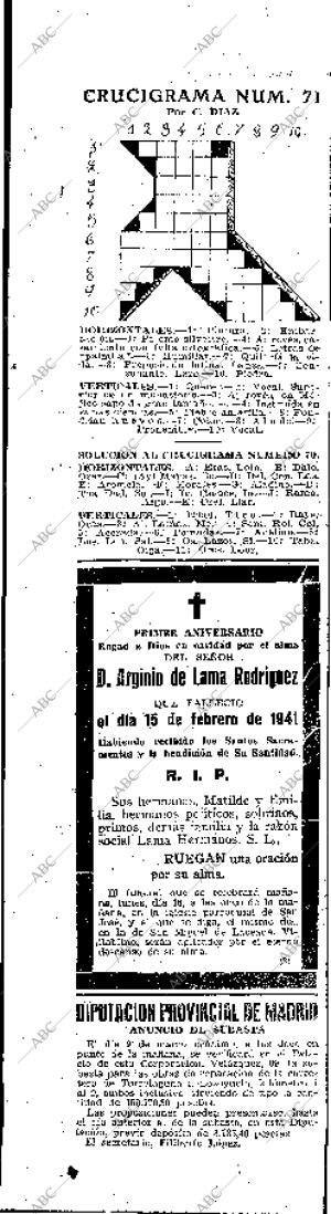 ABC MADRID 15-02-1942 página 25