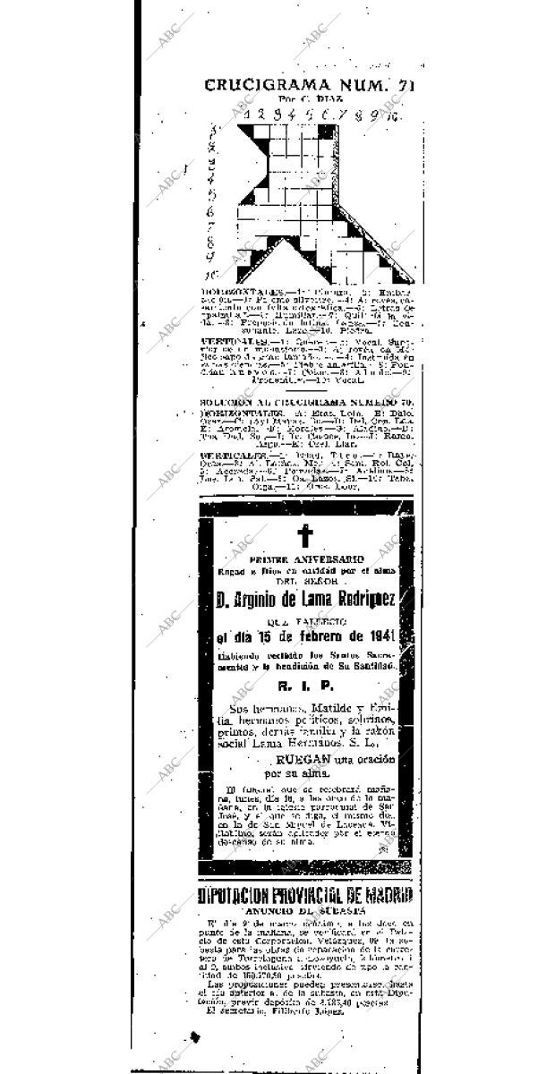 ABC MADRID 15-02-1942 página 25