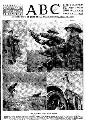 ABC SEVILLA 21-02-1942 página 1