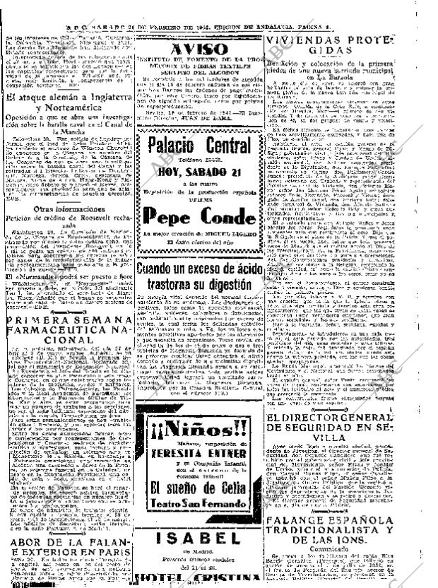 ABC SEVILLA 21-02-1942 página 4