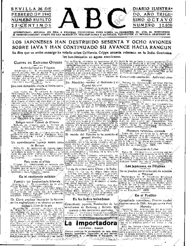 ABC SEVILLA 26-02-1942 página 3