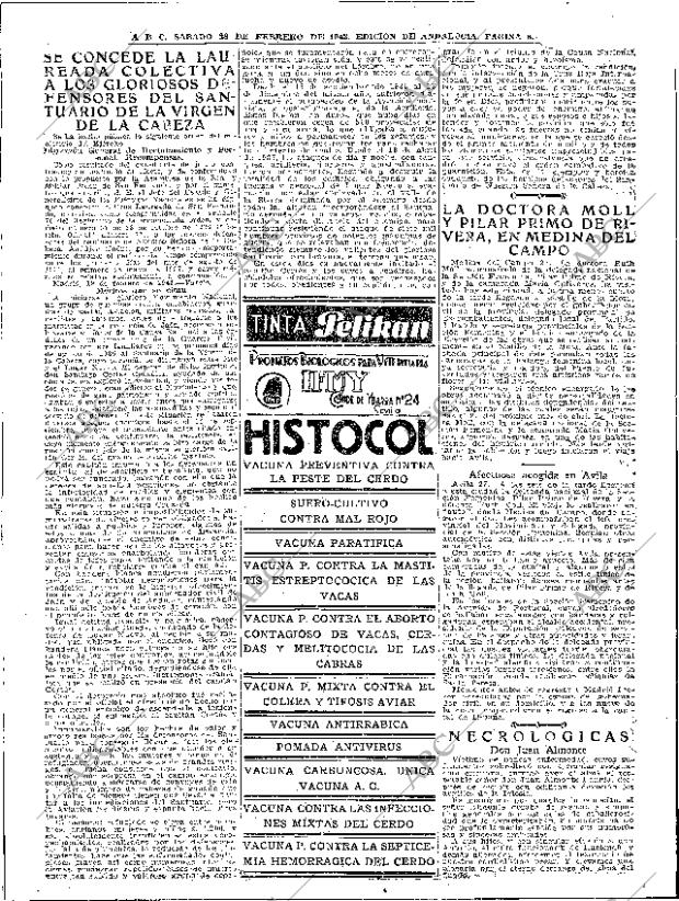 ABC SEVILLA 28-02-1942 página 8